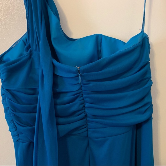 Alex Evenings One Shoulder Empire Gown - Picture 6 of 8